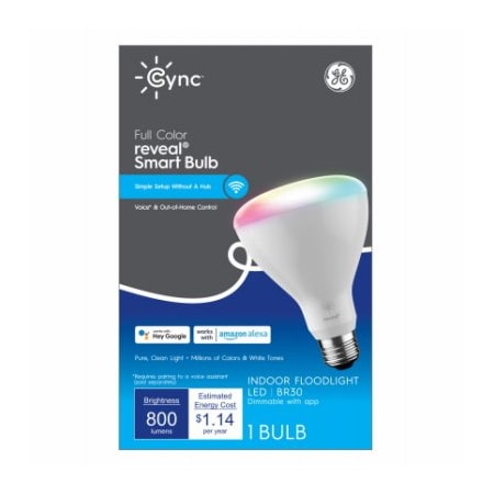 Current GE 95W BR30 Smart Bulb 93130127